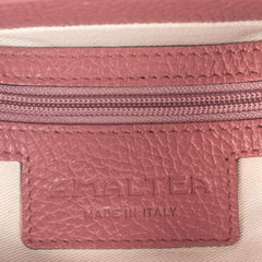 Santa Amaltea Borsa|Colore:Rosa cipria - Logo Brunito