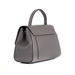 Santa Amaltea Borsa|Colore:Grigio - Logo Brunito