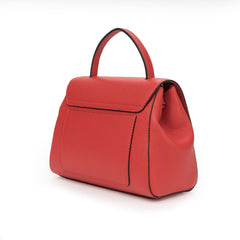 Santa Amaltea Borsa|Colore:Rosso - Logo Argento