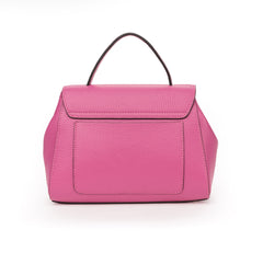 Santa Amaltea Borsa|Colore:Fucsia - Logo Oro