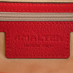 Santa Amaltea Borsa|Colore:Rosso - Logo Argento