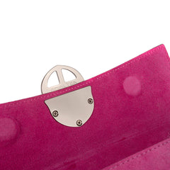 La Tremenda Amaltea Pochette|Colore:Ciclamino suede - Logo Brunito