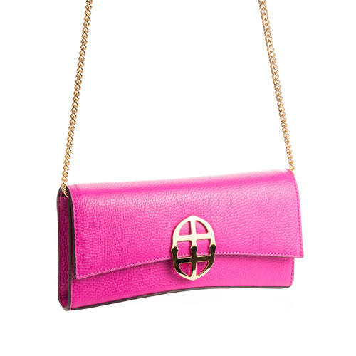 La Tremenda Amaltea Pochette|Colore:Fucsia - Logo Oro