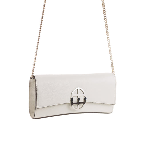 La Tremenda Amaltea Pochette|Colore:Bianco - Logo Argento
