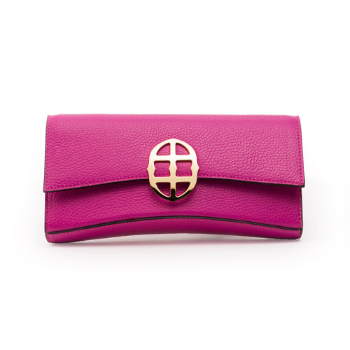 La Tremenda Amaltea Pochette|Colore:Fucsia - Logo Oro