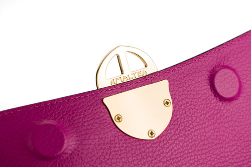 La Tremenda Amaltea Pochette|Colore:Fucsia - Logo Oro