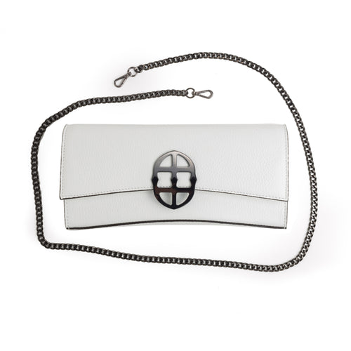 La Tremenda Amaltea Pochette|Colore:Bianco - Logo Brunito