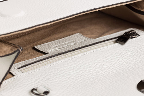 La Tremenda Amaltea Pochette|Colore:Bianco - Logo Brunito