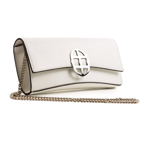 La Tremenda Amaltea Pochette|Colore:Bianco - Logo Argento
