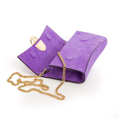 La Tremenda Amaltea Pochette|Colore:Glicine Regina Elisabetta - Logo Oro
