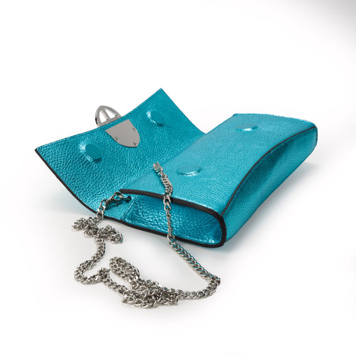 La Tremenda Amaltea Pochette|Colore:Oceano - Logo Argento