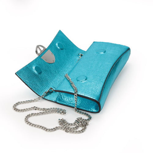 La Tremenda Amaltea Pochette|Colore:Oceano - Logo Argento