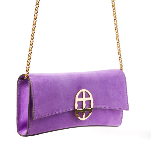 La Tremenda Amaltea Pochette|Colore:Glicine Regina Elisabetta - Logo Oro