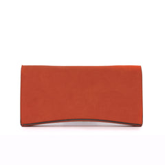  La Tremenda Amaltea Pochette|Colore:Arancio suede - Logo Brunito