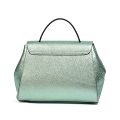 Santa Curvy Amaltea Borsa|Colore:Verde coda di sirena - Logo Brunito