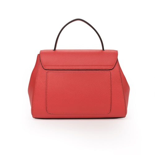 Santa Amaltea Borsa|Colore:Rosso - Logo Argento