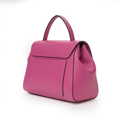 Santa Amaltea Borsa|Colore:Fucsia - Logo Oro