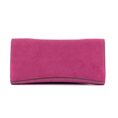  La Tremenda Amaltea Pochette|Colore:Ciclamino suede - Logo Brunito