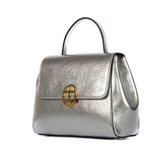 Santa Curvy Amaltea Borsa|Colore:Argento Lollo