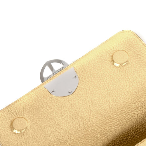 Santa Curvy Amaltea Borsa|Colore:Oro Lollo